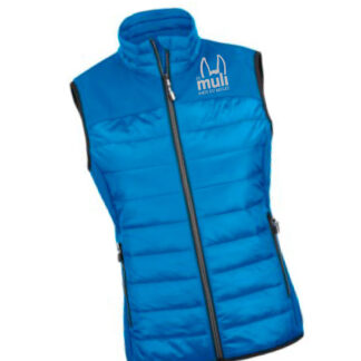 Gilet bestickt "Muli" - Hellblau - S