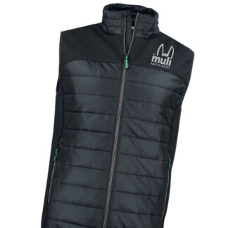 Gilet bestickt "Muli" - Schwarz - L