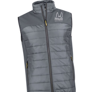 Gilet bestickt "Muli" - Silver - L